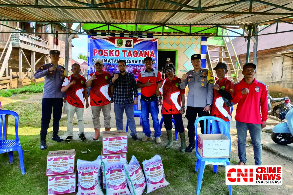 Hari Bhayangkara ke-80, Polres Empat Lawang Salurkan Bantuan Untuk Korban Kebakaran di Muara Pinang